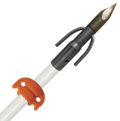 AMS Bowfishing White Fiberglass Chaos QT Arrow