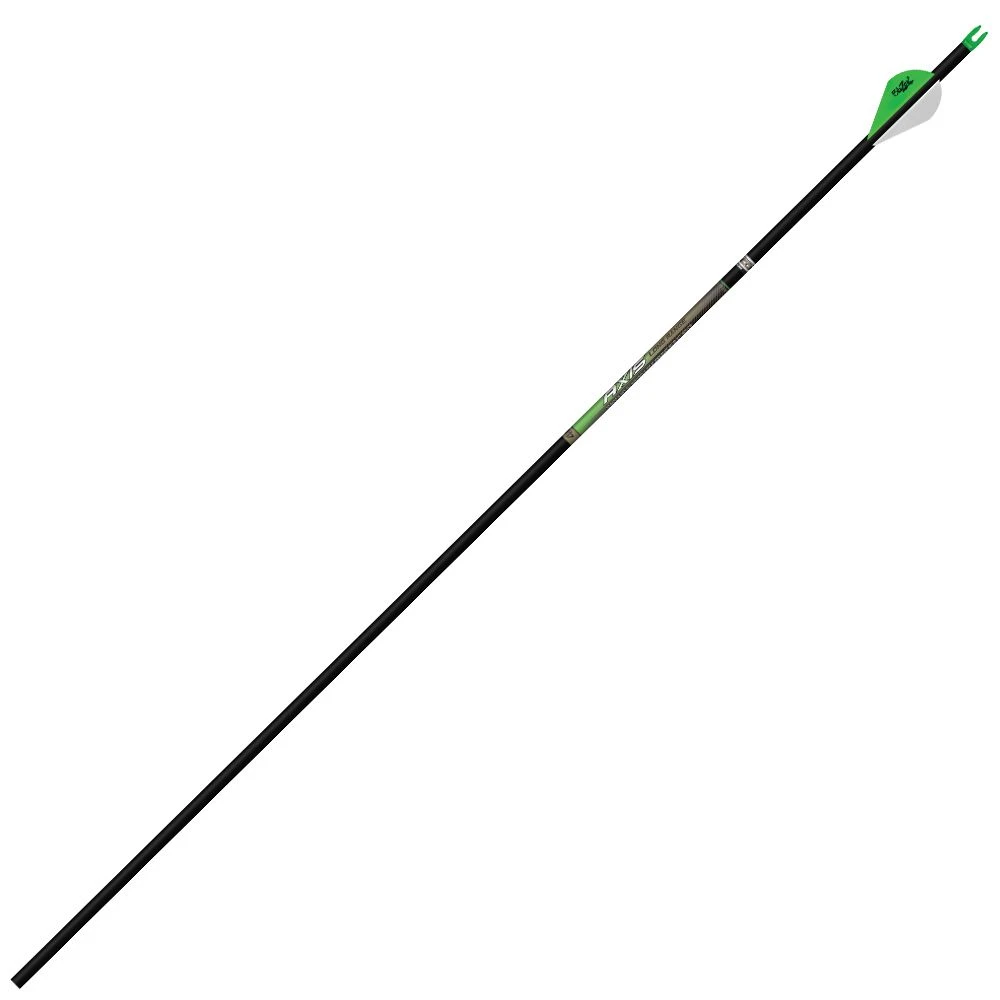 Easton 4MM Axis Long Range Half-Dozen Fletched Arrows With Blazer Vanes