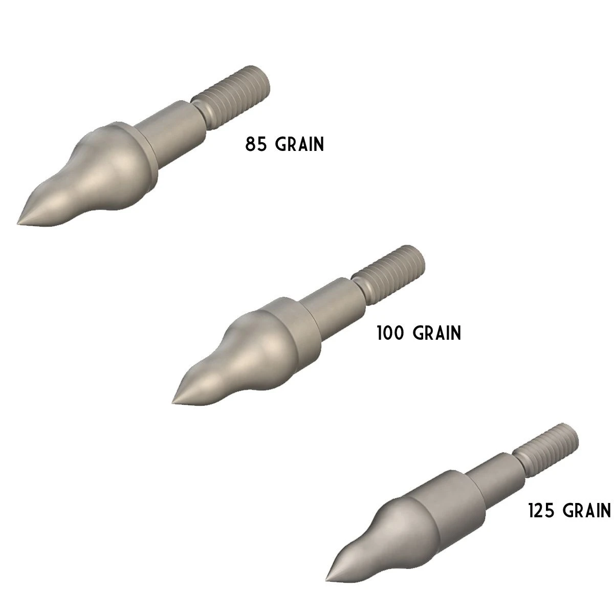 GoldTip EZ Pull Points - Target Arrow Heads - Dozen