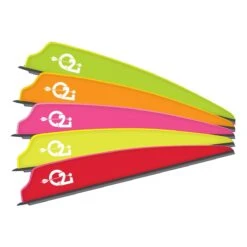 Q2I Archery Zeon Fusion X-II 3.5 Inch Vanes 50 Pack